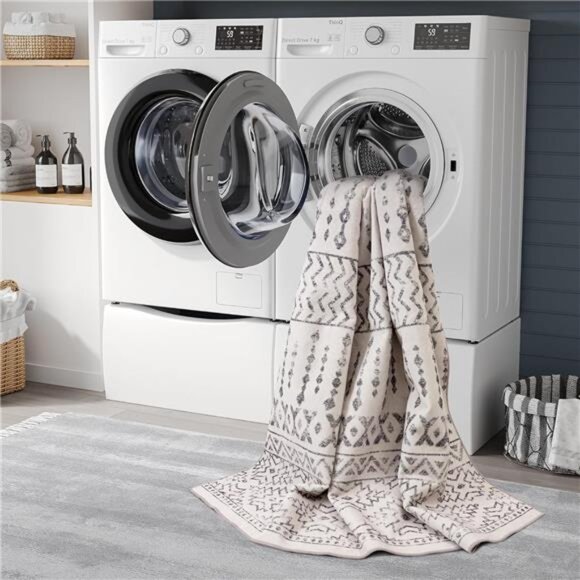 Area Rug Super Soft Ultra-Thin Moroccan Washable Rug, Anti-Slip Backing Rugs - Picture 5 of 7